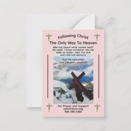 Andlig anteckningskort