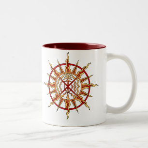 Andlig Art Coffee Kopp Native Art Life Force Mugg