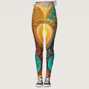 Andlig Awakening Art Leggings