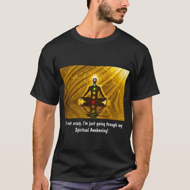 ANDLIG AWAKENING ...INTE CRAZY...UNISEX T-Shirt (Framsida)