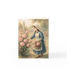 Andlig Bouquet Rosa ros katolsk Marian