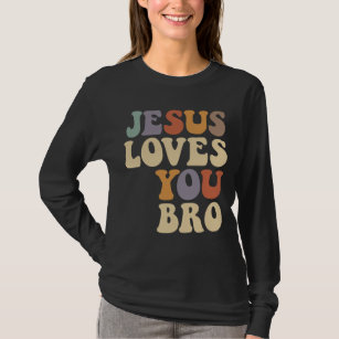 Andlig brödraskap - Jesus Kärlek Du Bro T Shirt