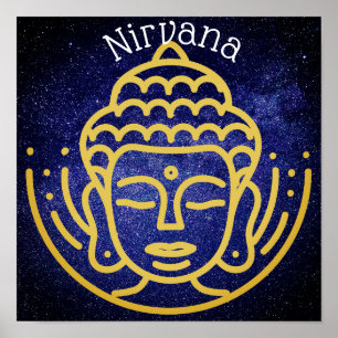 Andlig Buddha Nirvana poster