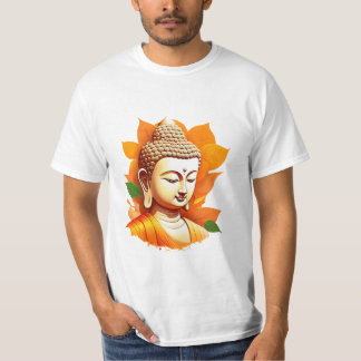 Andlig Buddha Sidoprofil T Shirt