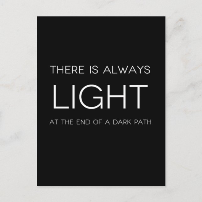 Andlig-citat Vykort (Framsida)