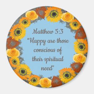 Andlig Consciith Faith Kärlek Hope Art Magnet