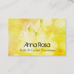 Andlig Crystal Yoga ledar- Reiki för *~*New Visitkort