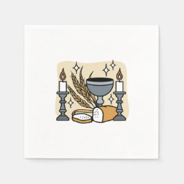 Andlig Faith and Grace - Uppmjukande kristna Pappersservett