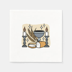 Andlig Faith and Grace - Uppmjukande kristna Pappersservett