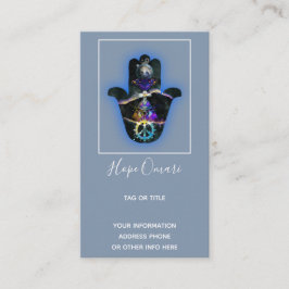 Andlig Fatima Hand, Mystical Visitkort