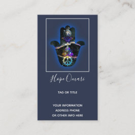 Andlig Fatima Hand, Mystical Visitkort