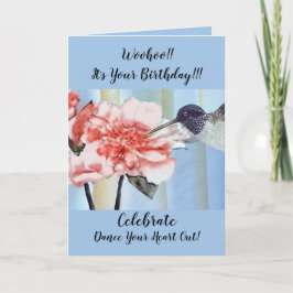 Andlig-födelsedagskort Tack Kort