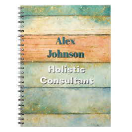 Andlig för Holistic Hälsa Consultant Naturopaths Anteckningsbok