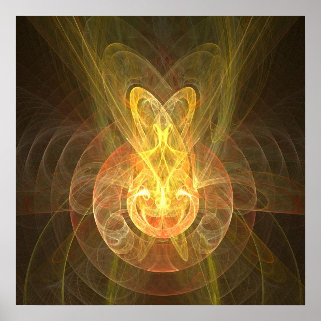 Andlig glöd - Poster (Framsidan)