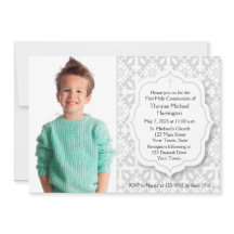 Andlig Grått Damask, foto