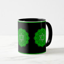 Andlig Grönt Heart Chakra Zen Yoga Namaste