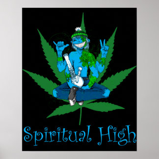 Andlig High Poster