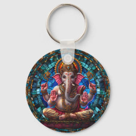 Andlig Hindu Gudom Keychain Religiösa Hindu God Gu Nyckelring