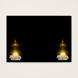 Andlig i kuppad händer visitkort