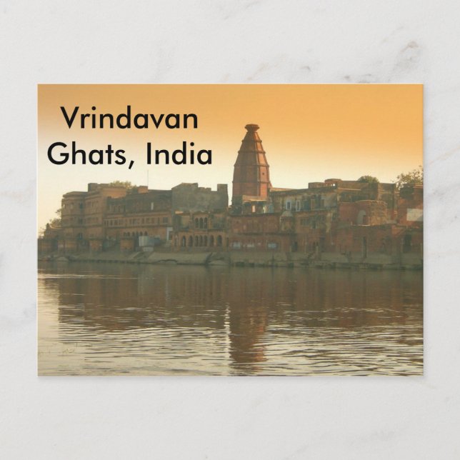 Andlig Indien Vykort (Framsida)