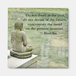 Andlig inspirera insikt för Buddha Zen Magnet