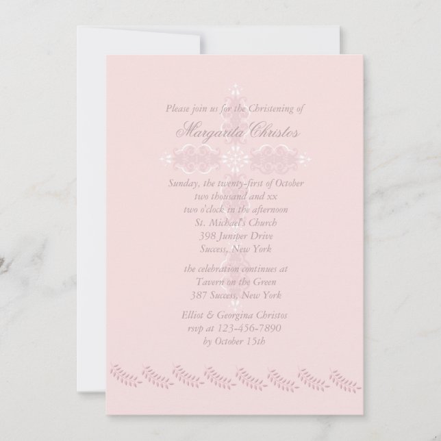 Andlig intryckinbjudan inbjudningar (Framsida)