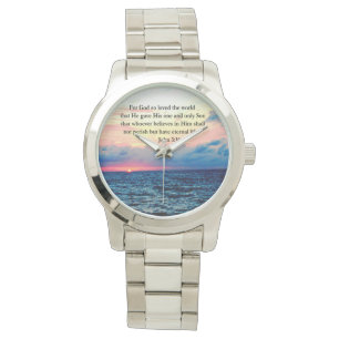 ANDLIG JOHN 3:16 PHOTO ARMBANDSUR