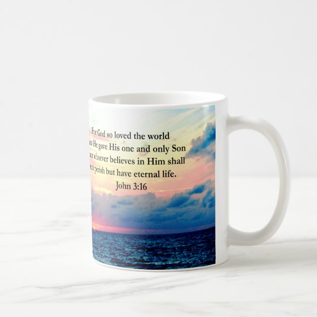 ANDLIG JOHN 3:16 PHOTO KAFFEMUGG (Höger)