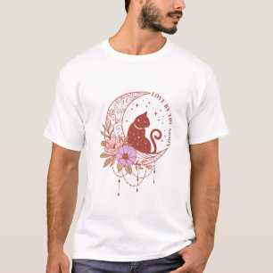 Andlig Katt och stjärnor T Shirt
