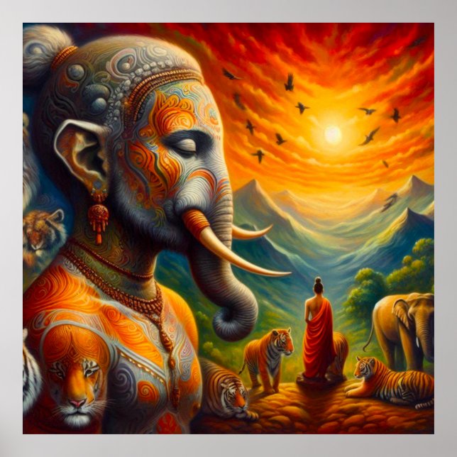 Andlig-konsten Poster (Framsidan)