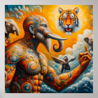 Andlig-konsten Poster