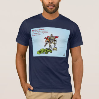 Andlig krigarebesegrare t-shirt
