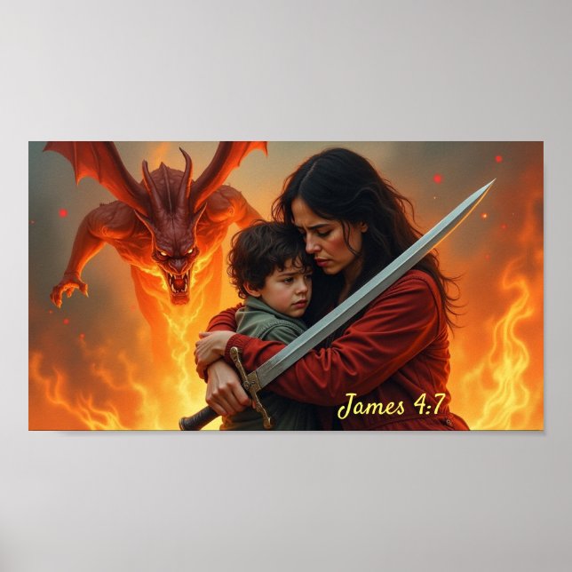 Andlig-krigföring Poster (Framsidan)