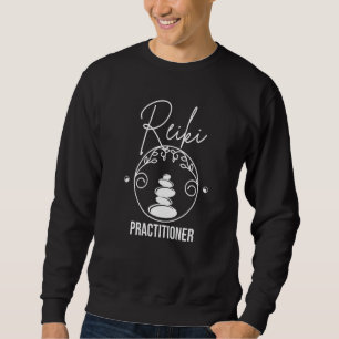 Andlig Läknings Chakra Meditation Reiki Praktiker Lång Ärmad Tröja