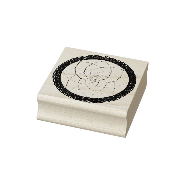 Andlig Lila Native American Dream Catcher Stämpel (Stämpel)