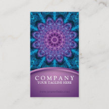 Andlig lilablomma, hav av blått