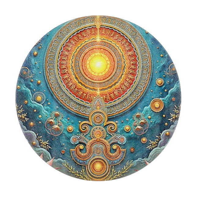 Andlig Mandala Art (Framsidan)