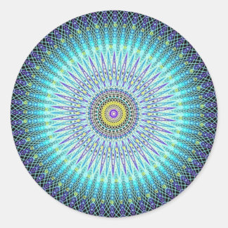 Andlig Mandala Gifts Runt Klistermärke