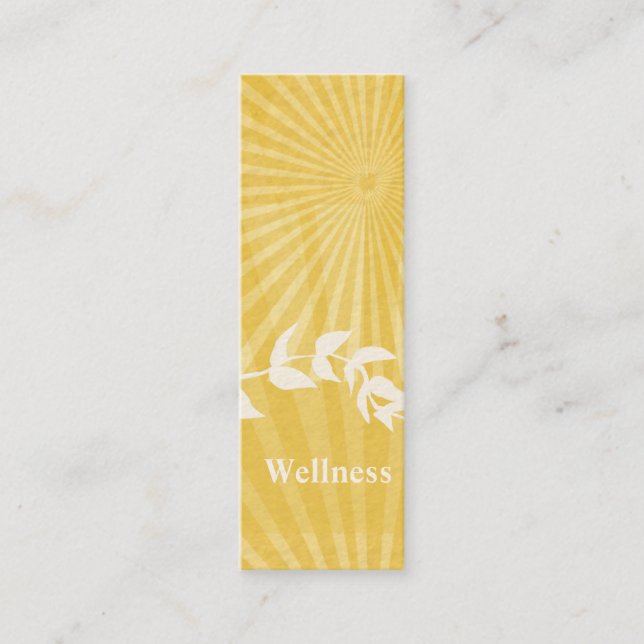 Andlig meditationlagledare mini visitkort (Framsida)