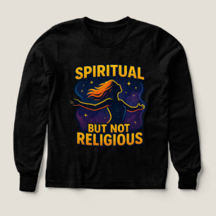 "Andlig men inte Religiösa" - Kosmisk frianda T Shirt