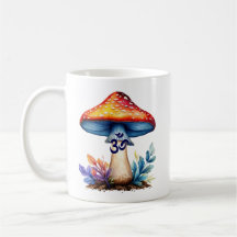 Andlig Mushroom Mugg