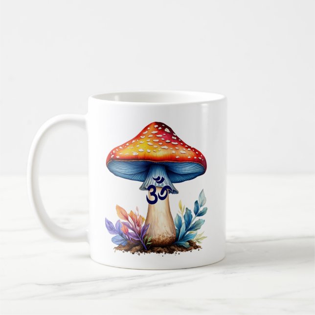 Andlig Mushroom Mugg (Vänster)