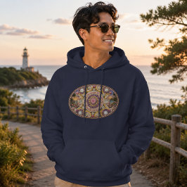 Andlig Nautilus Oceanus Gudinnedesign Hoodie