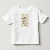 Andlig och sann kristen baby-t-shirt