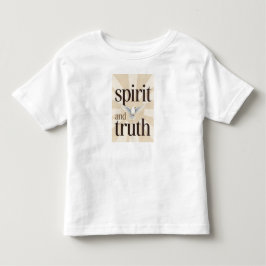 Andlig och sann kristen baby-t-shirt t shirt
