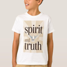 Andlig och sann kristen barn t-shirt