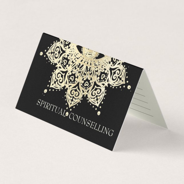 Andlig, psykologiskt - Affärskort Visitkort (Framsida)
