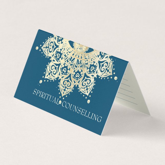 Andlig, psykologiskt - Affärskort Visitkort (Framsida)