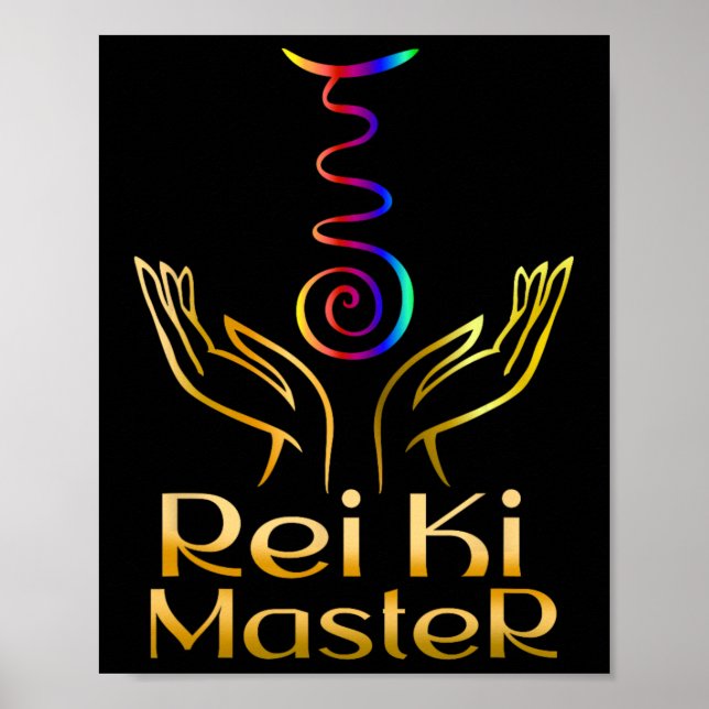 Andlig Reiki-mästare  Poster (Framsidan)
