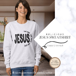 Andlig Religiösa Jesus Sweatshirt T Shirt